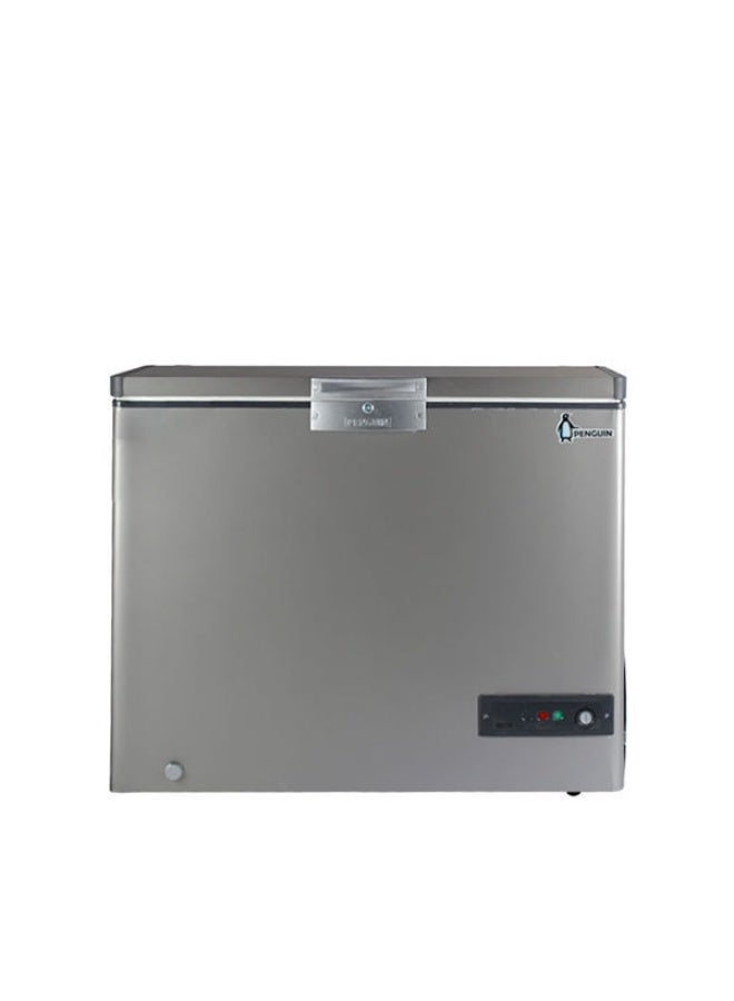 ديب فريزر أفقي من بنجوين، ستانلس ستيل، سعة ٢٩٠ لترًا، فضي - ES-290L